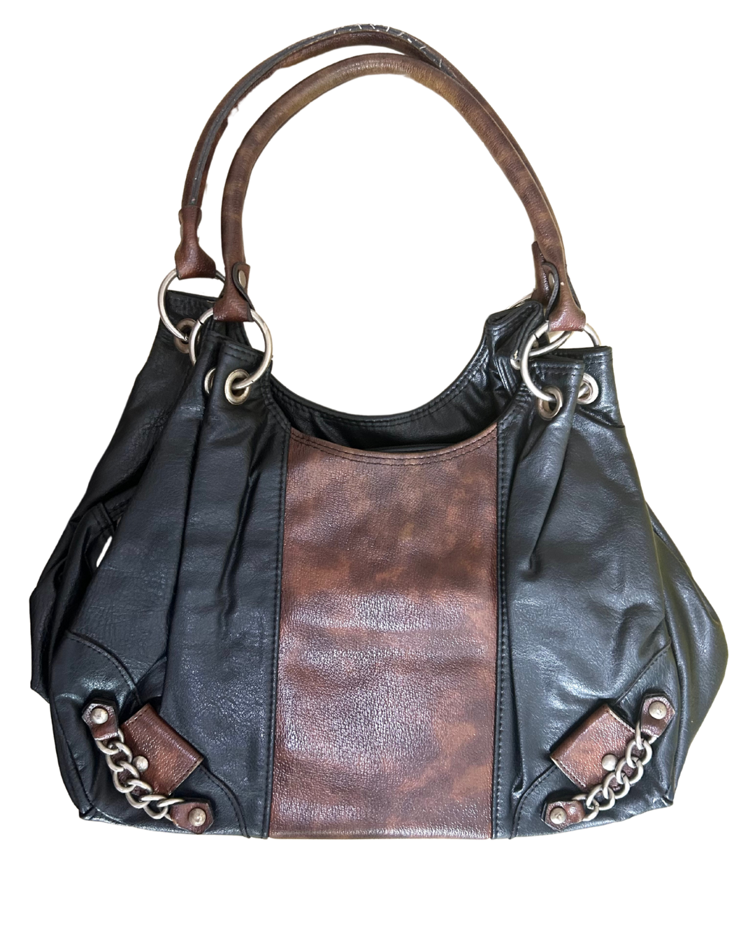 Black and Brown Handbag