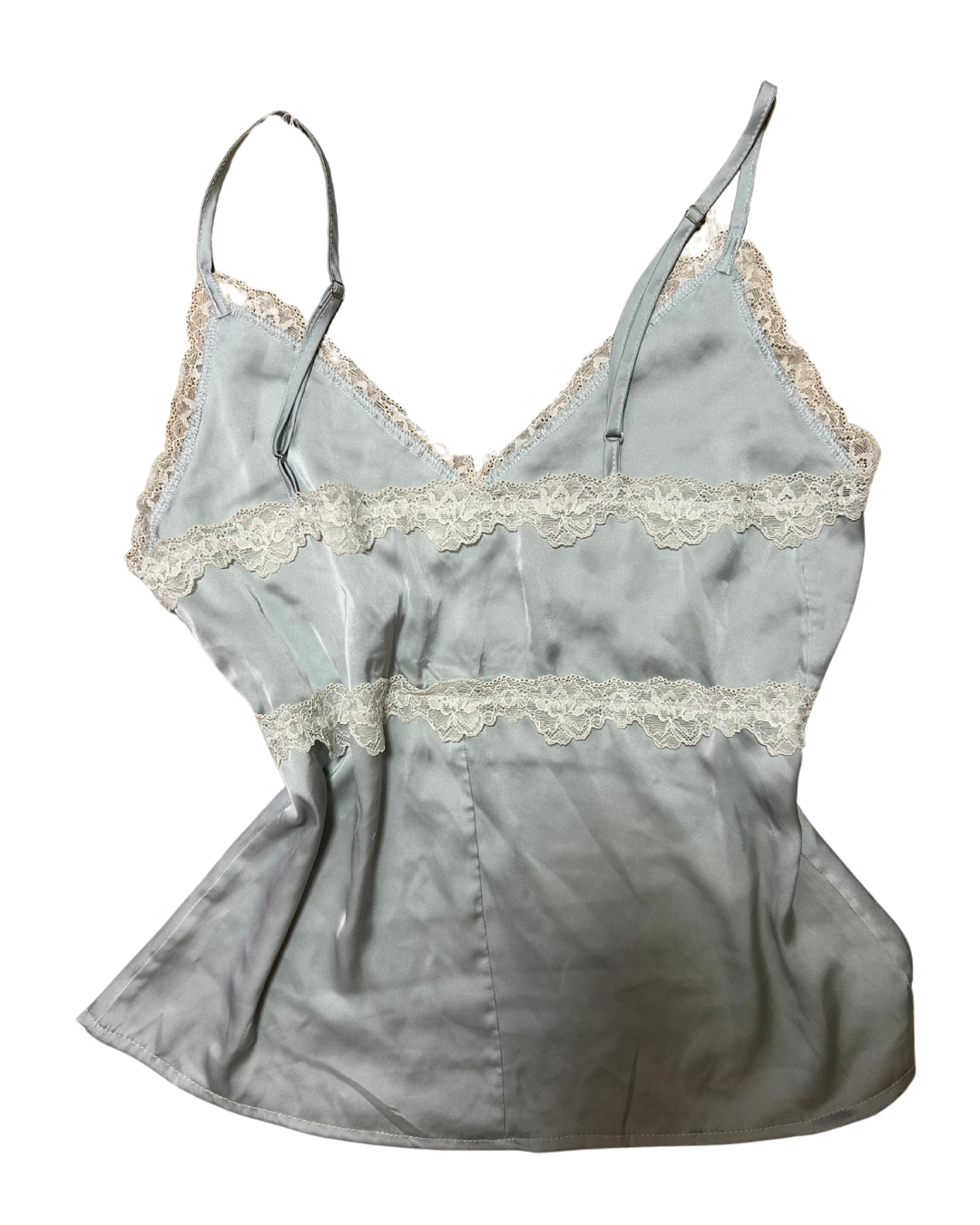 Baby Blue Lace Tank Top