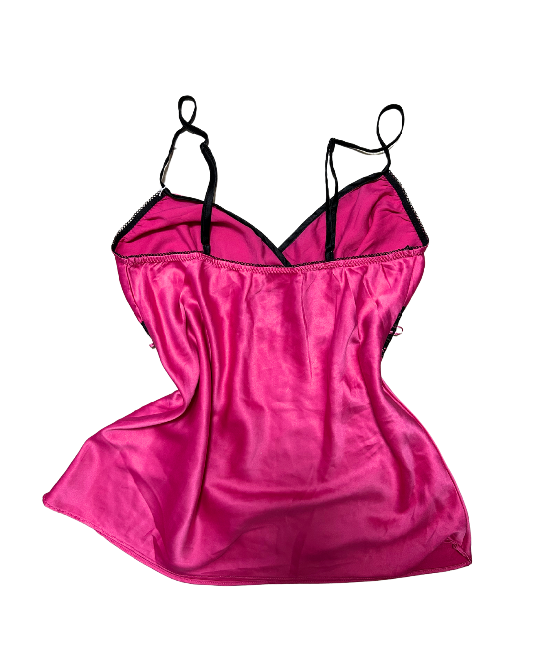 Hot Pink Lace Cami Tank Top