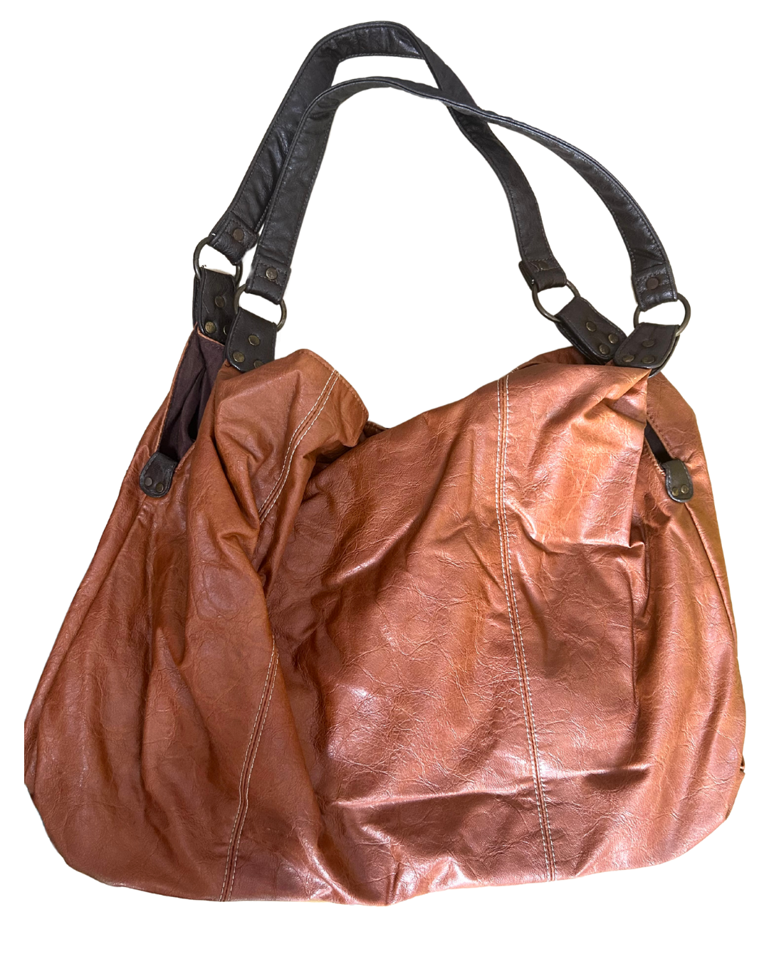 Brown Large Tote Bag