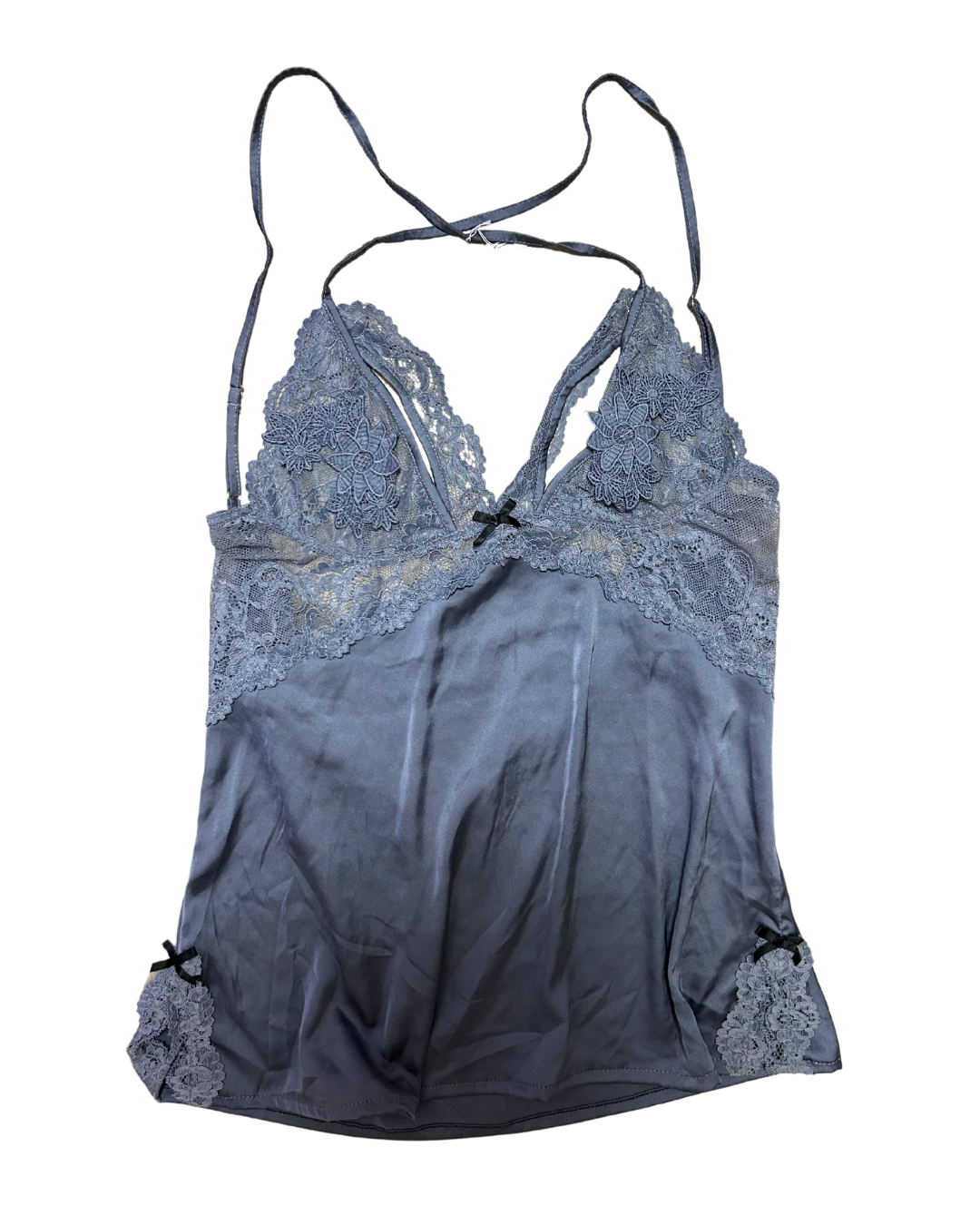 Blue Crossback Tank Top