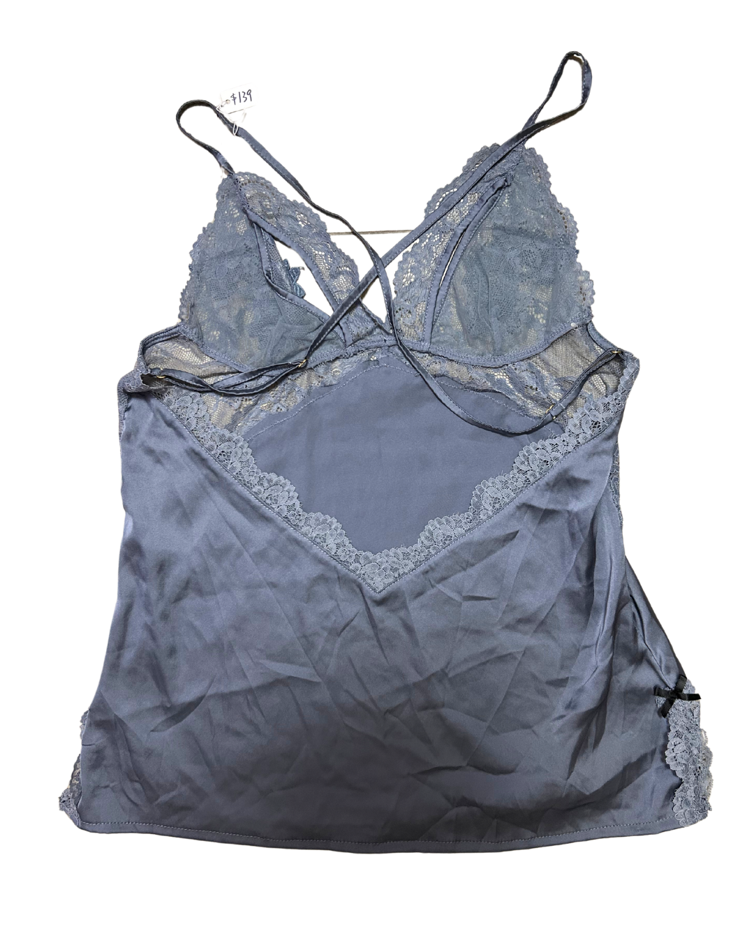 Blue Crossback Tank Top