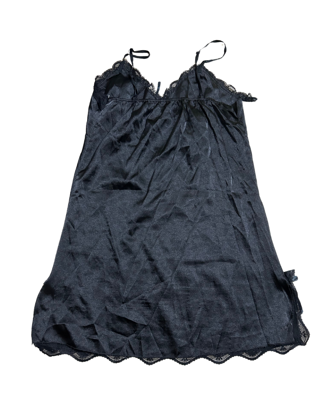 Black Silk Dress