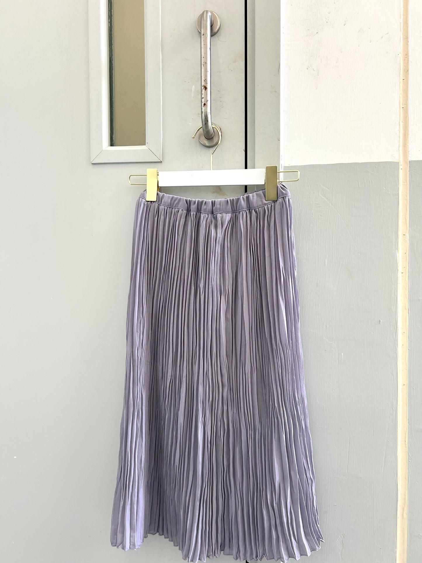 Purple Midi Skirt