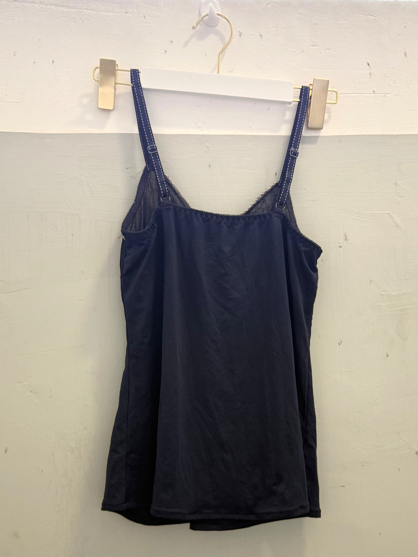 Dark Blue Bohemian Style Cami Top