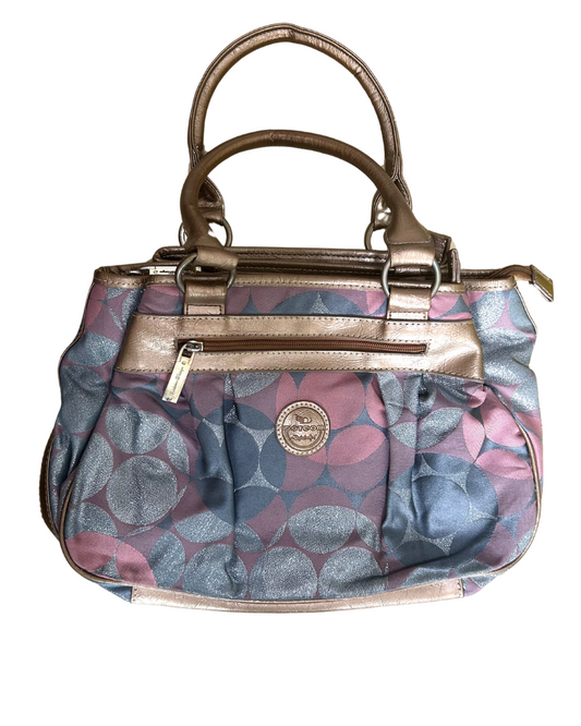 Purple Blue Goldie Shoulder Bag