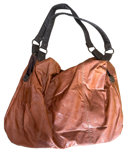 Brown Large Tote Bag