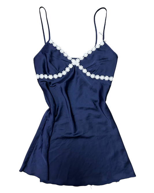 Dark Blue Daisy Cami Dress