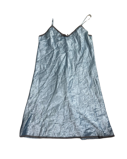 Light Blue Silk Dress