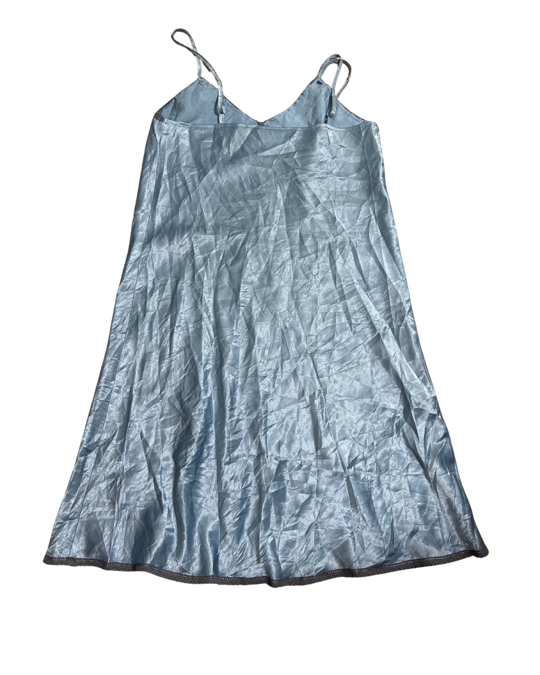 Light Blue Silk Dress